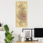 Steubenville, Ohio Poster (Thuiskantoor)