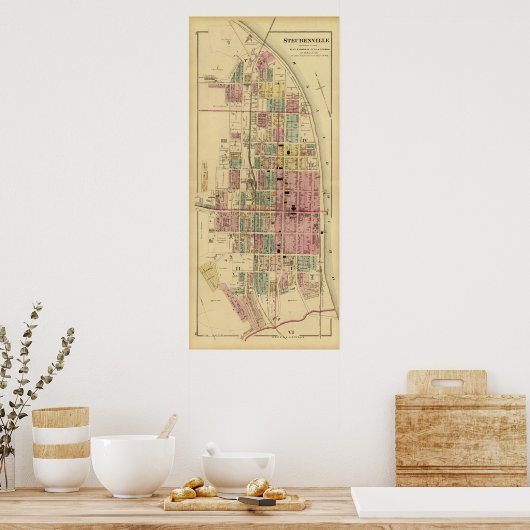 Steubenville, Ohio Poster (Keuken)