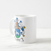 Steuber Family Crest Koffiemok (Voorkant links)