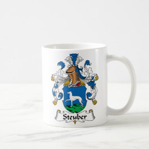 Steuber Family Crest Koffiemok