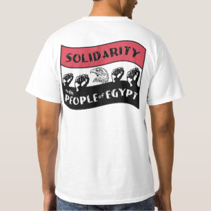 Steun aan de revolutie van het Arabische volk T-shirt