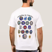 Steun aan de verdedigers t-shirt (Achterkant)