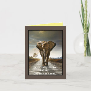 Steun aan een vriend, Aanmoediging Kaart