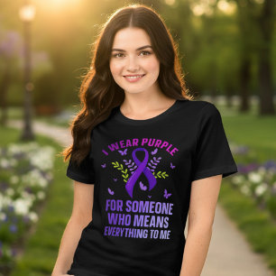 Steun aan naasten bij epilepsie Tri-Blend shirt