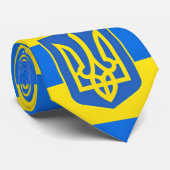 steun aan oekraïne Stropdas vredesduif wapen (Opgerold)