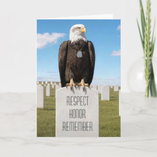 Steun Amerikaanse Zeearend met Militair Identifica Kaart