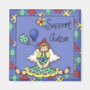 Steun Autism Fridge Magnet