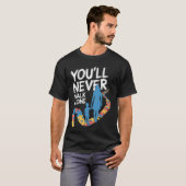 Steun Autisme Zoon Moeder Steun Autisme Zoon Bewus T-shirt (Voorkant volledig)