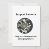 Steun Bacteria kaart (Achterkant)