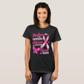 Steun Bewonder Eer Borstkanker Bewustzijn T-shirt (Voorkant volledig)
