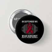 Steun Bloedkankerbewustzijn Multiple Myeloom Bewus Ronde Button 5,7 Cm (Voorkant /achterkant)