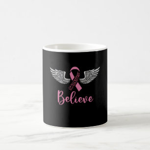 Steun Borstkanker Ondersteuning Roze Lint Cadeau Koffiemok