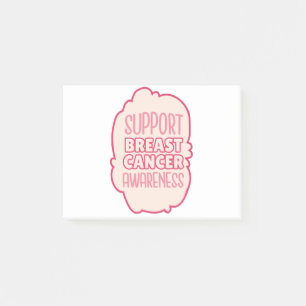 Steun Borstkankerbewustzijn Voor Anhangers BCA Post-it® Notes