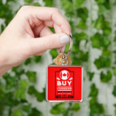Steun Canadese Boeren Sleutelhanger (Hand)