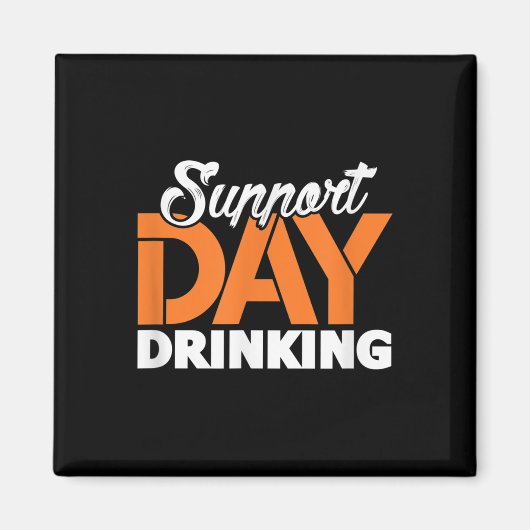 Steun Dag Drinken Bachelorfeest Jonggezellenfeest Magneet (Voorkant)