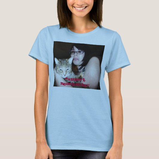 STEUN DE BEESTACHTIGHEID!! T-SHIRT (Voorkant)