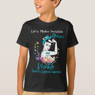 Steun de bewustwording van het Tourette syndroom T-shirt