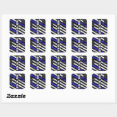 Steun de Blauwe Sticker (Vel)