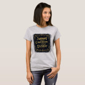 Steun de grondwet, geen dictator, grondwet t-shirt (Voorkant volledig)