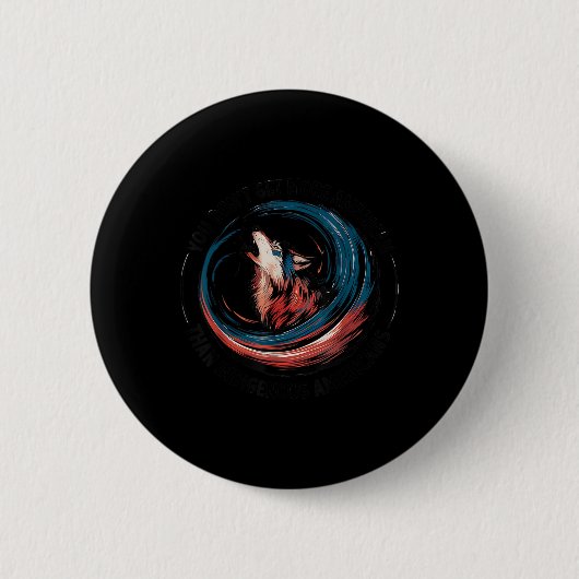 Steun de indianen tegen Trump Ronde Button 5,7 Cm (Voorkant)