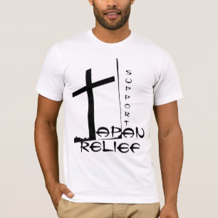 STEUN DE JAPANSE HULP T-SHIRT