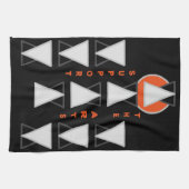 STEUN DE KUNSTEN THEEDOEK (Horizontaal)