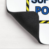 Steun de Politie Sticker2 Muismat (Hoek)