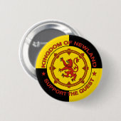 Steun de Queeste Ronde Button 5,7 Cm (Voorkant /achterkant)