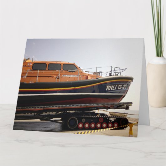 Steun de RNLI Kaart (Voorkant)