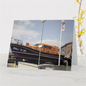 Steun de RNLI Kaart (Gele Bloem)