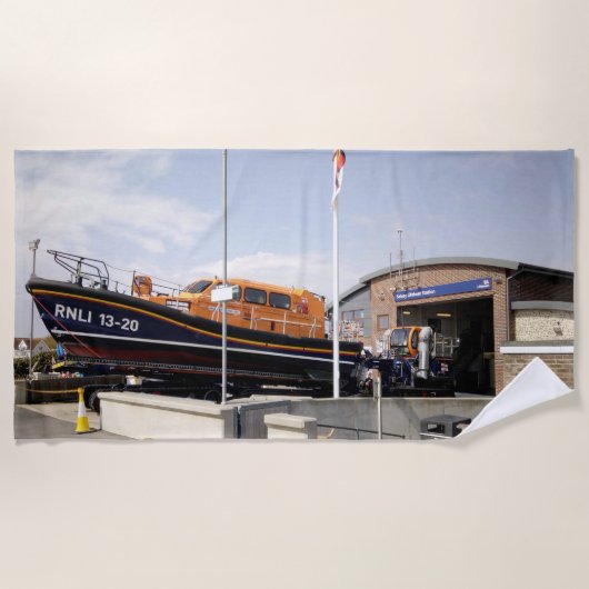 Steun de RNLI Strandlaken (Voorkant)