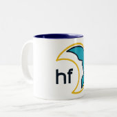 Steun de stichting van Hypersomnia! Tweekleurige Koffiemok (Voorkant links)