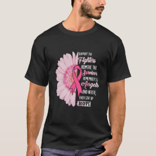 Steun de strijders bewonderen de overlevenden heri t-shirt