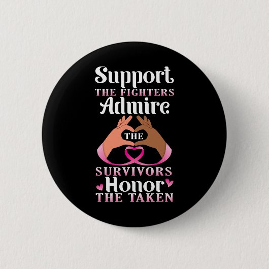 steun de strijders de overlevenden de eer te geven ronde button 5,7 cm (Voorkant)
