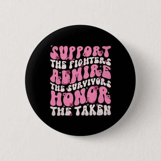 steun de strijders de overlevenden de eer te geven ronde button 5,7 cm (Voorkant)