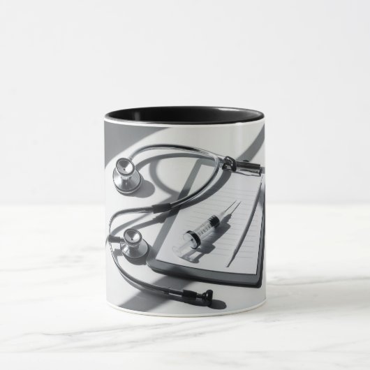 "Steun degenen die de zorg" Mok Special (Midden)