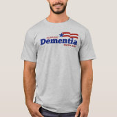 Steun Dementie Biden 2024 T-shirt (Voorkant)