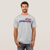 Steun Dementie Biden 2024 T-shirt (Voorkant volledig)