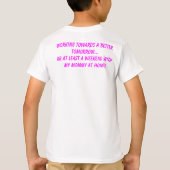 Steun "een Kure voor de Race" T-shirt (Achterkant)