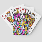 Steun een oorzaak speelkaarten (Achterkant)