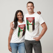 Steun en Vrije Palestijnse Vlag T-shirt (Unisex)
