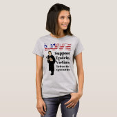 Steun Epstein Slachtoffers T-shirt (Voorkant volledig)
