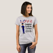 Steun Epstein Slachtoffers T-shirt (Voorkant volledig)
