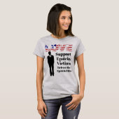 Steun Epstein Slachtoffers T-shirt (Voorkant volledig)