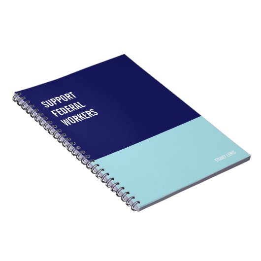 Steun Federale Werknemers, Feds, Federale Werkneme Notitieboek (Rechterzijde)