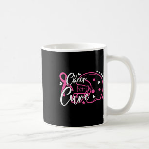 Steun For The Cure Steun Roze Voetbalhelm Vrouwen Koffiemok