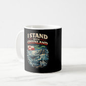 Steun Groenland Koffiemok (Voorkant links)