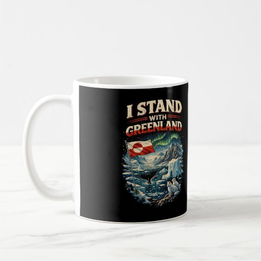 Steun Groenland Koffiemok (Links)