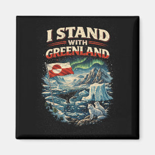 Steun Groenland Magneet