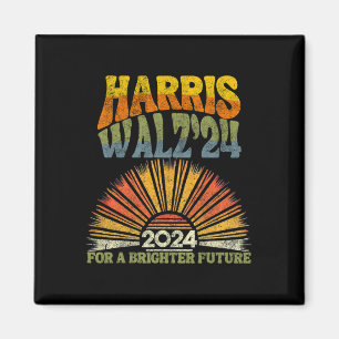 Steun Harris Waltz 2024 Harris Waltz voor een brig Magneet